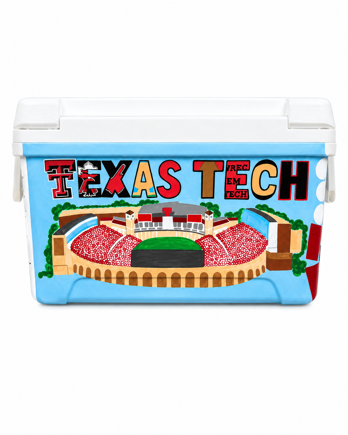 Texas Tech Jones Stadium cooler