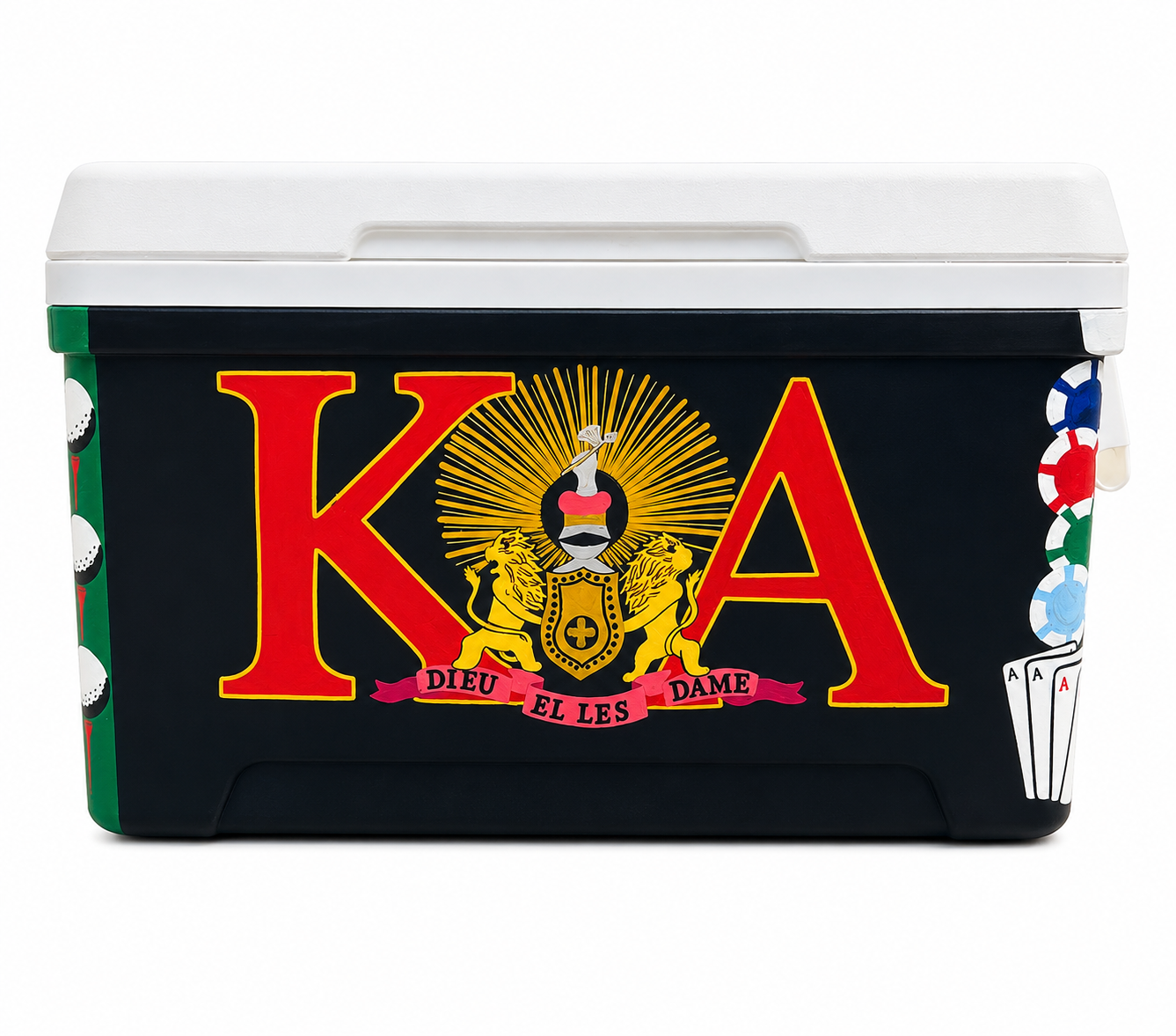 Kappa Alpha Order crest cooler