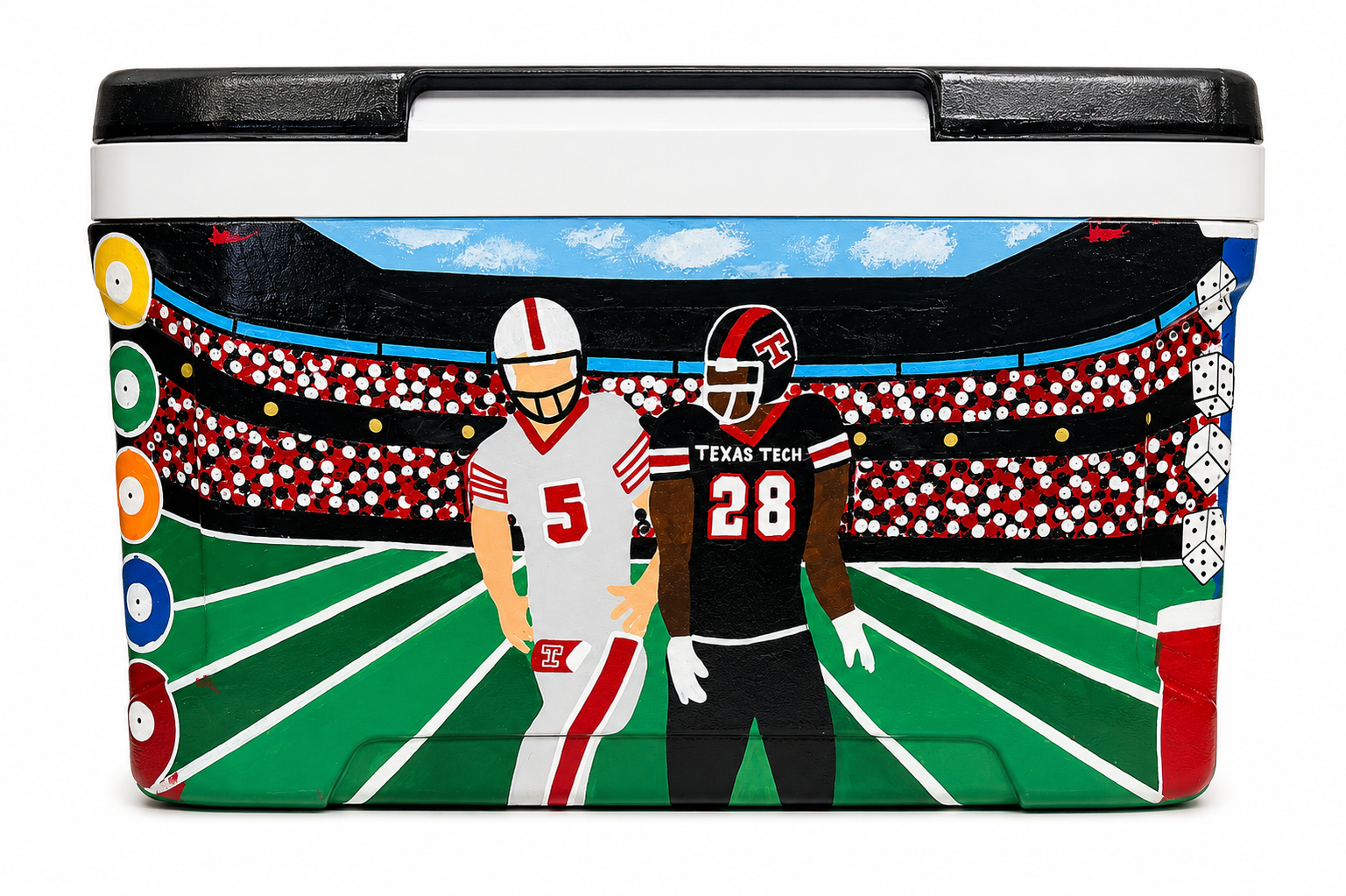 Texas Tech gameday cooler